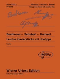Beethoven - Schubert - Hummel for Piano published by Wiener Urtext